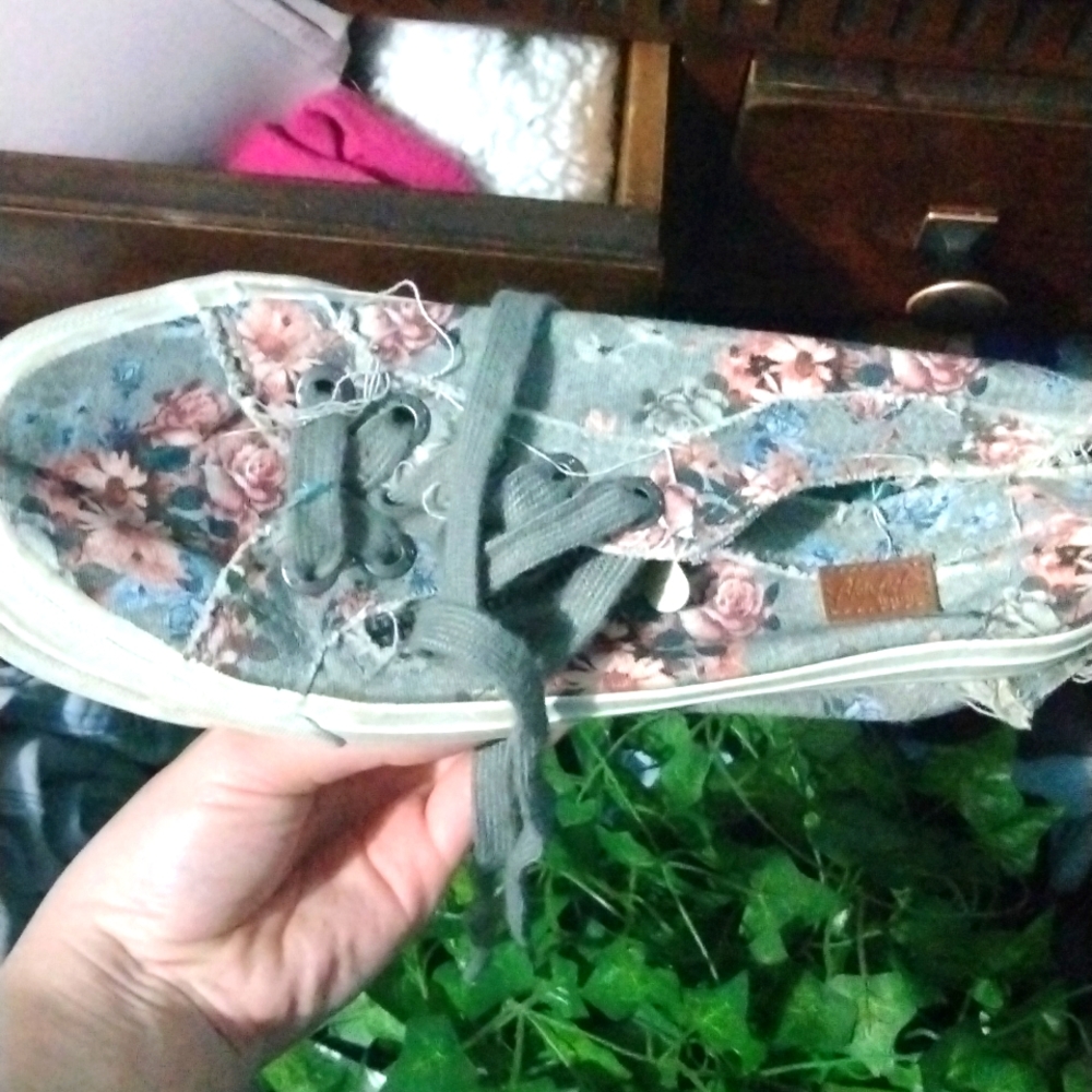 Blowfish Malibu floral shoes